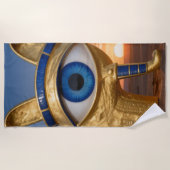 Das Ägyptische Auge´3 ビーチタオル (正面)