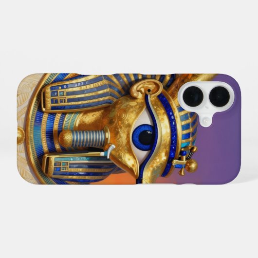 Das Ägyptische Auge´5 iPhone 16ケース (裏面横)
