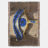 Das Ägyptische Auge´6 スローブランケット (正面縦)