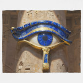 Das Ägyptische Auge´6 フリースブランケット (正面(横))