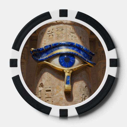 Das Ägyptische Auge´6 ポーカーチップ (正面)