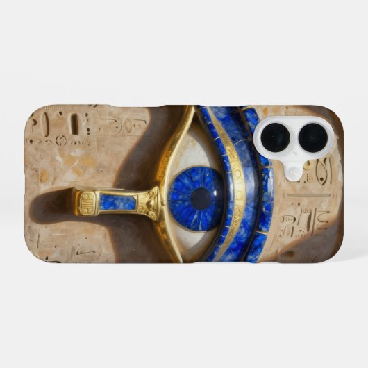 Das Ägyptische Auge´6 iPhone 16ケース (裏面横)