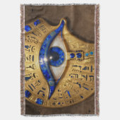 Das Ägyptische Auge´7 スローブランケット (正面縦)