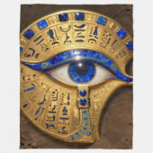 Das Ägyptische Auge´7 フリースブランケット (正面)