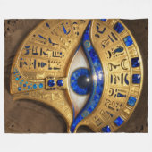 Das Ägyptische Auge´7 フリースブランケット (正面(横))