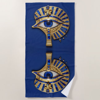 Das Ägyptische Auge´8 ビーチタオル