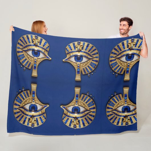Das Ägyptische Auge´8 フリースブランケット (インサイチュ)