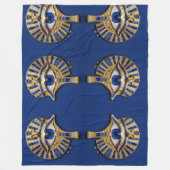 Das Ägyptische Auge´8 フリースブランケット (正面)