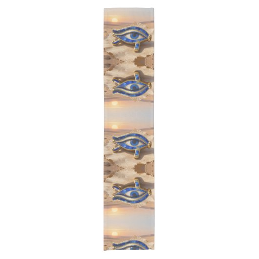 Das Ägyptische Auge´9 ショートテーブルランナー (正面)