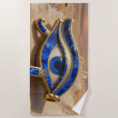 Das Ägyptische Auge´9 ビーチタオル (正面)