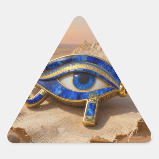 Das Ägyptische Auge´9 三角形シール (正面)