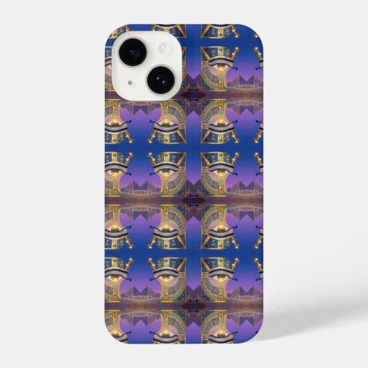 Das Ägyptische Auge  iPhoneケース (裏面)