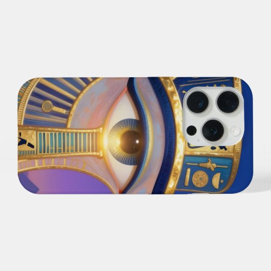 Das Ägyptische Auge  iPhoneケース (裏面横)
