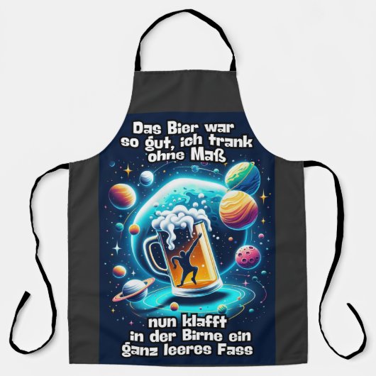 Das Bier im Kopf エプロン (正面)