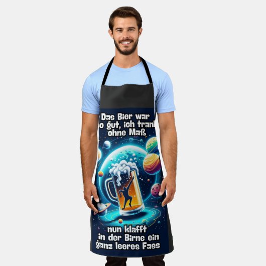 Das Bier im Kopf  エプロン (着用した状態)
