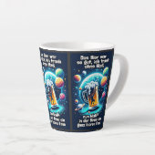 Das Bier im Kopf  カフェラテマグ (右アングル)