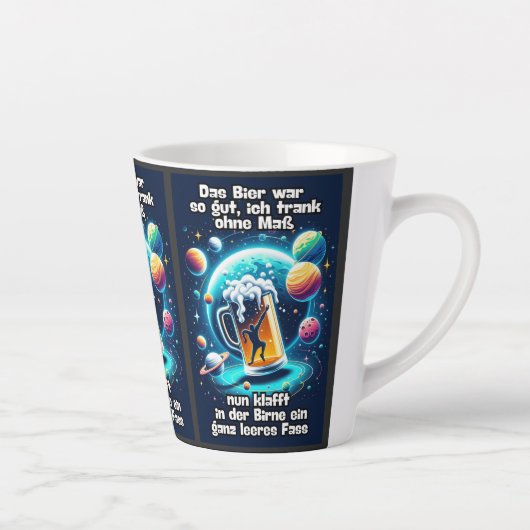 Das Bier im Kopf  カフェラテマグ (右)