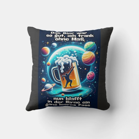 Das Bier im Kopf クッション (裏面)