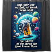 Das Bier im Kopf  シャワーカーテン (正面)