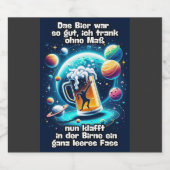 Das Bier im Kopf  ビールラベル (シングルラベル)