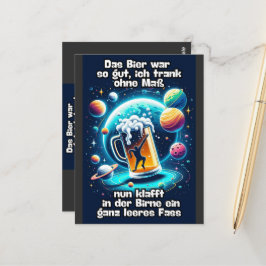 Das Bier im Kopf ポストカード