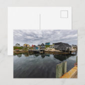 Das Fischerdorf Peggy´s Cove in Kanada ポストカード (正面/裏面)