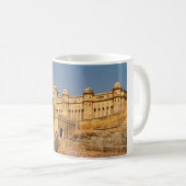 Das Fort Amber bei Jaipur in Indien コーヒーマグカップ (正面右)