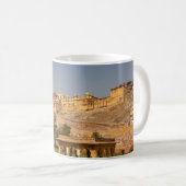 Das Fort Amber bei Jaipur in Indien コーヒーマグカップ (正面右)