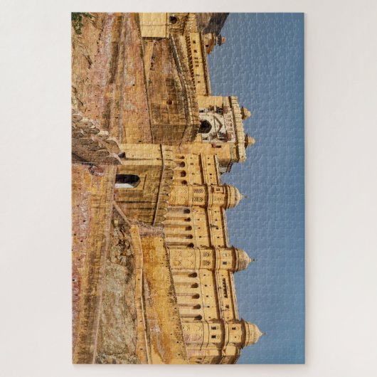 Das Fort Amber bei Jaipur in Indien ジグソーパズル (縦)