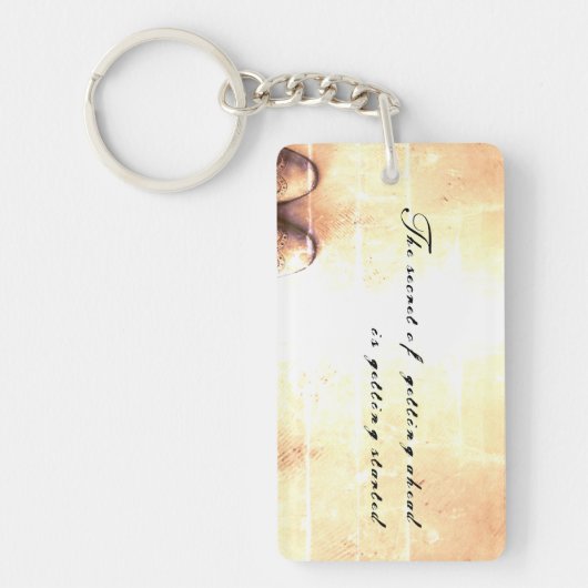 Das Geheimnis vom Vorankommen キーホルダー (正面)