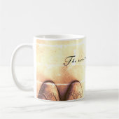 Das Geheimnis vom Vorankommen コーヒーマグカップ (左)