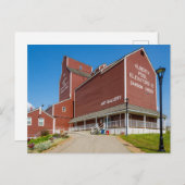 Das historische Getreidesilo von Dawson Creek in A ポストカード (正面/裏面)