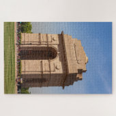 Das India Gate in Neu Delhi ジグソーパズル (横)