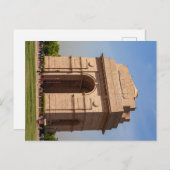 Das India Gate in Neu Delhi  ポストカード (正面/裏面)