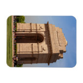 Das India Gate in Neu Delhi  マグネット (横)