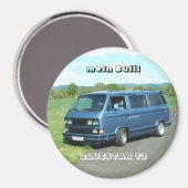 das ist er mein Bulli マグネット (正面/裏面)