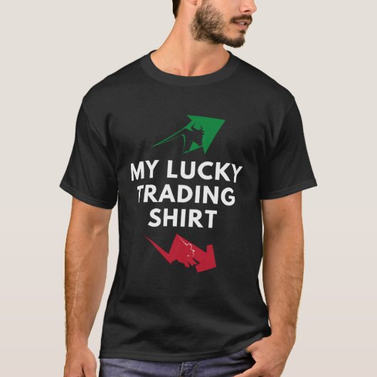 Das ist mein Glücklicher Trader Day Trader s Tシャツ (正面)
