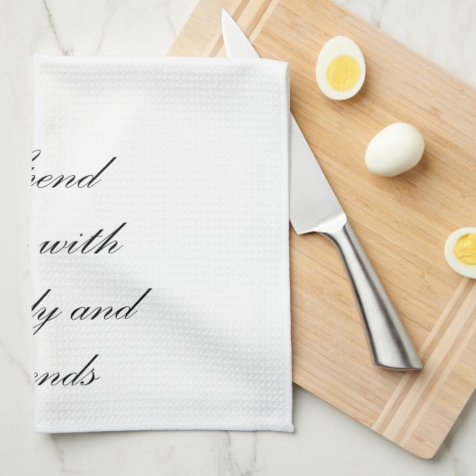 Das Küchentuch für Dich oder die Familie キッチンタオル (四つ折り)