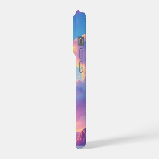 Das Leben ist BUNT iPhoneケース (左側面)