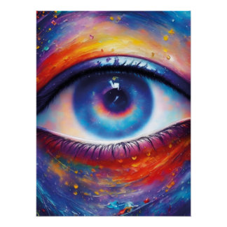 Das magische Auge – fantastisches Fantasy Motiv ポスター