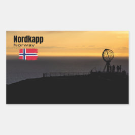 Das magische Nordkapp 長方形シール
