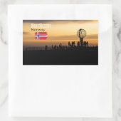 Das magische Nordkapp 長方形シール (バッグ)