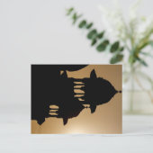 Das Taj Mahal in Indien ポストカード (スタンド正面)