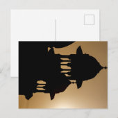 Das Taj Mahal in Indien ポストカード (正面/裏面)