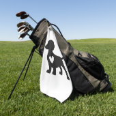 Daschund       ゴルフタオル (グリーン)