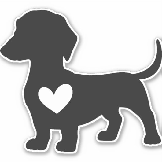 Daschund       シール (正面)