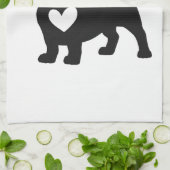 Daschund Copy Copy Copy Copy Copy Copy キッチンタオル (折り畳み)