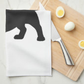 Daschund Copy Copy Copy Copy Copy Copy キッチンタオル (四つ折り)