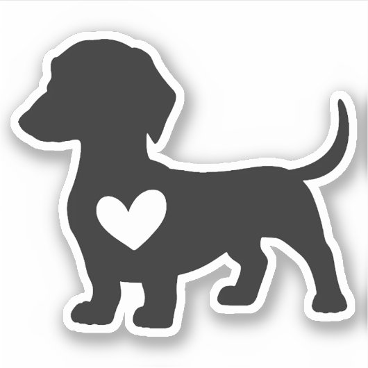 Daschund Copy Copy Copy Copy Copy Copy シール (正面)