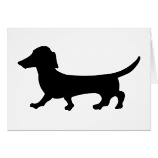 Daschund Greatingカード